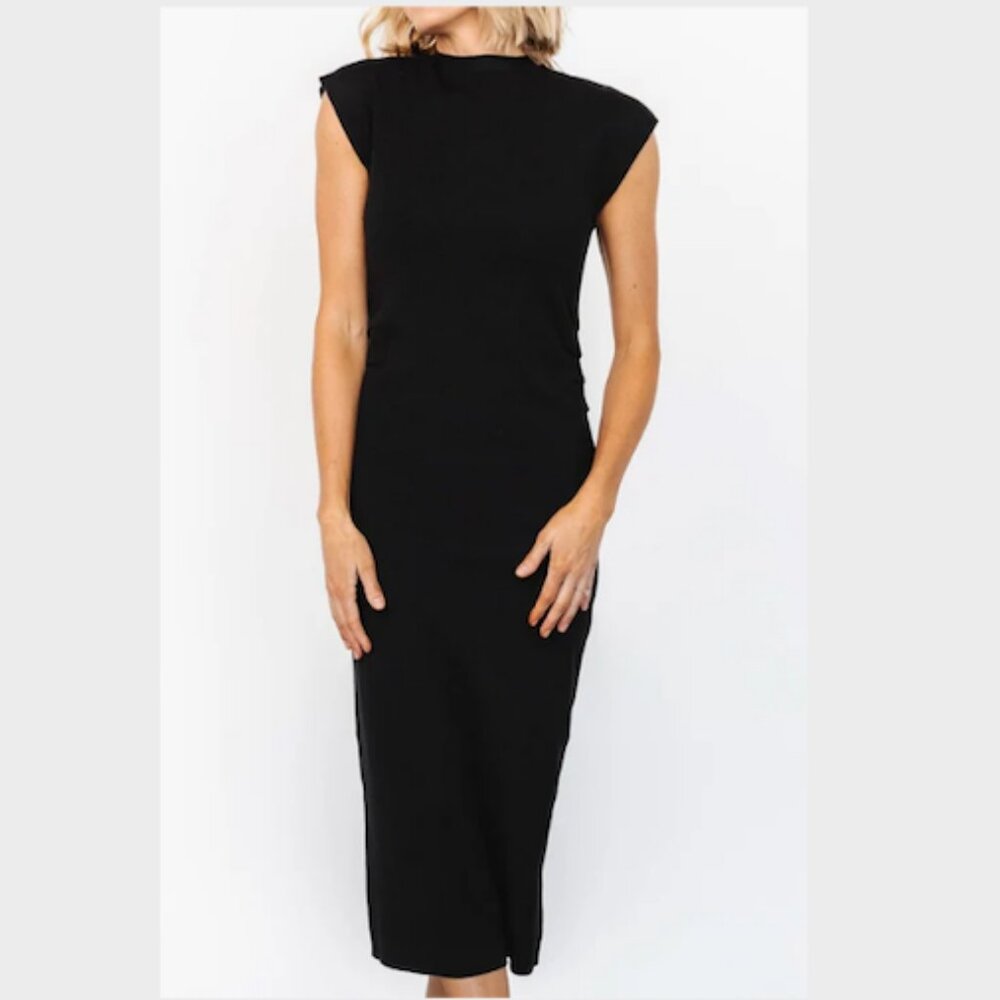 NWT Baltic Born Harriet Midi Black Dress